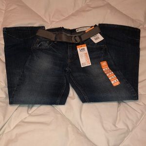 Lee Bootcut Jeans with belt